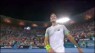 Mikhail Kukushkin v Viktor Troicki highlights (final) - Apia International Sydney 2015