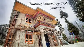 Tholung | Tholung Monastery Trek | Full Video | January 2022 | North Sikkim | Snow Trek | Short Trek