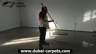 Floor painting and smoothing