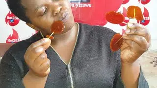 MENYA UKO BOMBO ZO KU GATI ZIKORWA KU BURYO BWOROSHYE//How to make honey lollipops at home/Very easy