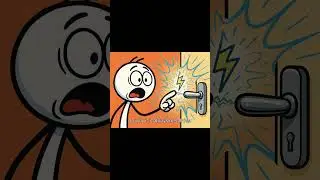 Why Do Door Handles Zap Us? The Shocking Science of Static Electricity (Part 1) #science #electric