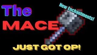 The new MACE just got EVEN MORE OP! #minecraft #snapshot #24w13a