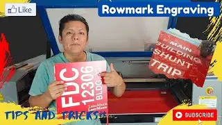 Rowmark Engraving, metal looking plastic, issues resolved | Tips and Tricks for Laser Users Owners