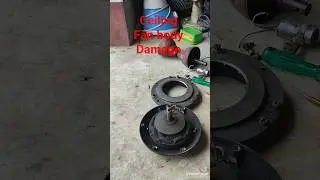 🤯🤯🤯ceiling fan body crack | ceiling fan body chatting #shortvideo