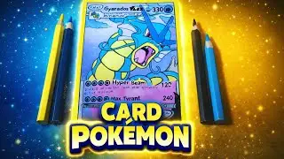 GASTEI QUASE NADA PRA FAZER ESSE CARD POK&Eacute;MON 