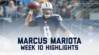 Marcus Mariota's 4-TD Day! | Packers vs. Titans | NFL Week 10 Player Highlights