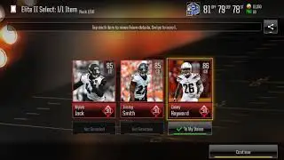 Madden overdrive pack opening