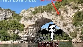 SAUT PONT D'ARC ARDECHE /35 METRES / 110 FT