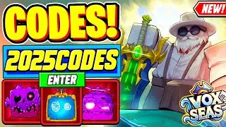 ⚠️New⚠️ ALL WORKING CODES For Vox Seas 2025 - Roblox Vox Seas Codes 2025
