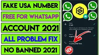 How to create Fake WhatsApp number Fake WhatsApp number 2021 fake whatsapp number kaise banaye 2021