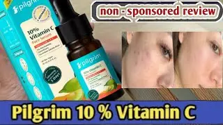 Pilgrim 10% Niacinamide Faceserum Review ||