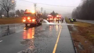 Independence Boulevard Concrete Spill