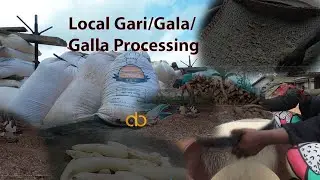 Ab Ghana -  Local gari Processing @ Nsuta Atonsu