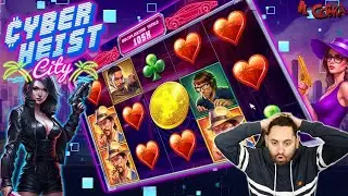 Un viaggio nel futuro cibernetico con Mimmo alla CYBERHEIST CITY 🌐| 🐍COBRA SLOT ONLINE 🎰
