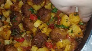 🌿إستراحة من المرقة ولكن ماشي من التغماس، أحلى مقيلة بكفتة الدجاج أو لاداند  Boulettes de poulet