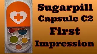 SUGARPILL CAPSULE C2 EYESHADOW PALETTE FIRST IMPRESSION REVIEW, swatches & look | ORANGE EDITION