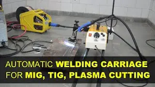Portable MIG Welding Carriage - Automatic Welding Carriage for MIG, TIG, Plasma & Oxy Fuel Cutting