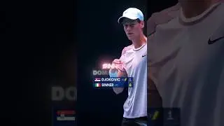 The Last Time Djokovic & Sinner met at AO...🫣