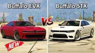 Buffalo STX Vs Buffalo EVX - Which is Best? GTA online San Andreas Mercenaries Update