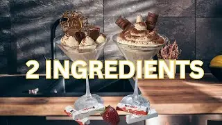 Самый простой в мире шоколадный мусс из Kinder (2 ингредиента)