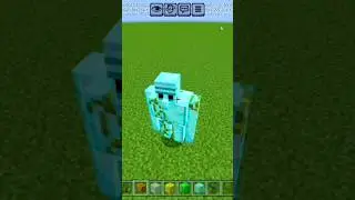 Minecraft diamond golem head #minecraft #sonicthehedgehog