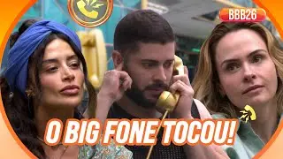Marcelo atende ao BIG FONE, indica Aline Campos e sister põe Ana Paula Renault no Paredão | BBB 26