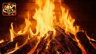 Fireplace and Piano Music for Night Sleep, Cozy Background Ambience for Deep Relaxation