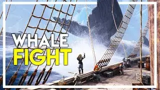Fighting the GREAT BLUE WHALES in Ark Atlas Gameplay #33