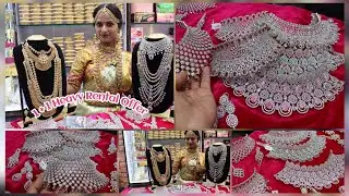 Rental Bridal Jewellery at Heavy DISCOUNT| Bridal Full Set Free With Makeup
