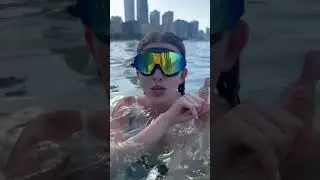 Professional-grade large-frame swimming goggles