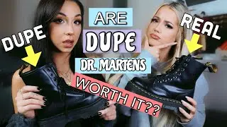 DUPE DR. MARTENS??? Are they WORTH IT? Missy Empire vs Dr. Martens