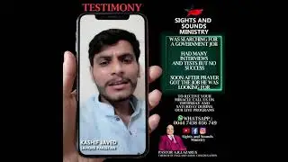 TESTIMONY 132 : KASHIF JAVED