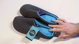 Rockdove Men's Original Two Tone Memory Foam Slippers First Impressions