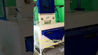 S.A INDUSTRIES.RICE DE STONER MACHINE WITH BRAN REMOVING ASPIRATION BOX.CONTACT 9972003281