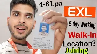 Mega Walk-in Drive in EXL | Work From Home Jobs 2025 New Update | EXL Company | The Ravi Vlogs