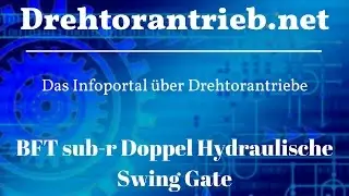 BFT sub r Doppel Hydraulische Swing Gate | Tipps und Preisvergleich