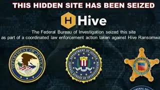 The dark-web website of the so-called Hive ransomware group displayed a message Thursday that it ha