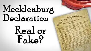 Was this the REAL Declaration of Independence? (Mecklenburg Declaration 250th)