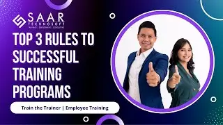 Top 3 Rules to Successful Training Programs | Train the Trainer | Employee Training