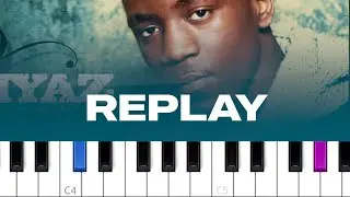 Iyaz - Replay (piano tutorial)