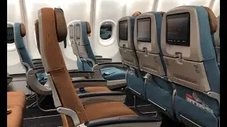 Garuda Indonesia GA417 Bali (DPS) to Jakarta (CGK) Economy Class Airbus A330-900NEO Ayo Pakai Masker
