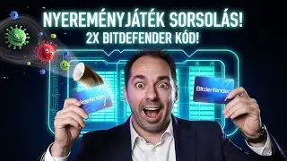 Bitdefender Total Security V&iacute;rus&iacute;rt&oacute; Nyerem&eacute;nyj&aacute;t&eacute;k sorsol&aacute;s. L&aacute;ssuk a 2 nyertest!