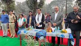 Chief Secretary of West Bengal Manoj Pant,Additional Chief Secretary Anoop Kr Agarwal,DM R.Vimala,