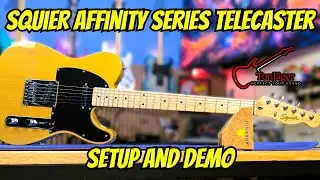 Телекастер серии Squier Affinity &mdash; настройка и демонстрация