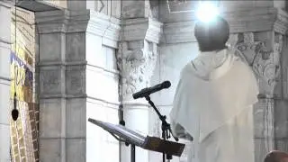 Servir comme choriste à Lourdes