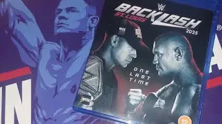 WWE Backlash 2025 Blu Ray (Custom) Pickup/Review