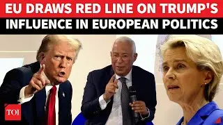 EU Chief's Sharp Rebuttal To New US Strategy | 'Trump Can't Choose For Us...Won't Accept...'