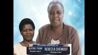 CELEBRATING THE LIFE OF REBECCA CHEMOSIT AND BEATRIX FRANK