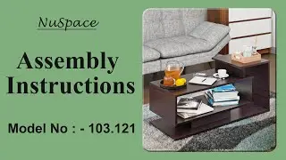 NuSpace Coffee Table Assembly Tutorial | SKU :103.121