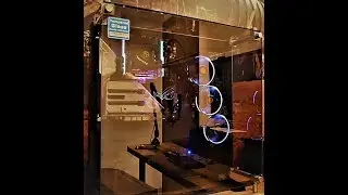 The most insane cabinet ThermalTek core P5 Tempered Glass Edition Wall-Mount Chassis